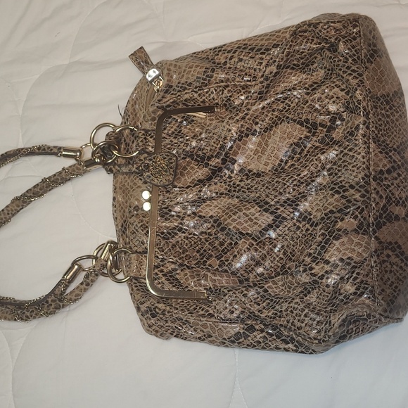 Jessica Simpson python handbag - Picture 6 of 9